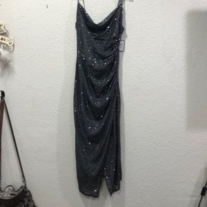 Women’s prom sequin maxi dress